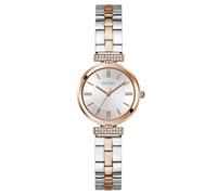 GUESS Orologio da donna analogico in acciaio inox con quadrante argentato Gw0762L4, colore cinturino: multicolore, argento, Moderno