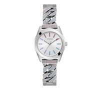 GUESS Orologio analogico 'Serena' blu chiaro / rosa / argento / bianco, Taglia One Size