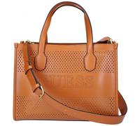 GUESS - Wh876922 Katey Doppia Borsa Shopper Bag Traforato Cognac