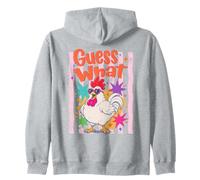 Guess What Chicken - Occhiali da Sole Divertenti con Gallo Felpa con Cappuccio