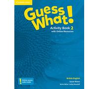 Guess what! Guess What! Level 2 Activity Book with Online Resources: British English