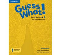Guess What! Level 4 Activity Book with Online Resources Brit [Lingua inglese]: British English