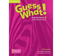 Guess What! Level 5 Activity Book with Online Resources British English [Lingua inglese]