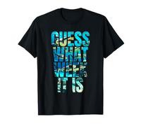 Guess What Week It Is Funny Shark Ocean Wildlife Maglietta