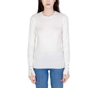 Guess White Cotton Sweatshirt - IT44|L