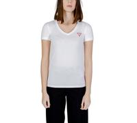 Guess White Cotton T-Shirt - IT40|S