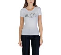 Guess White Cotton T-Shirt - IT44|L