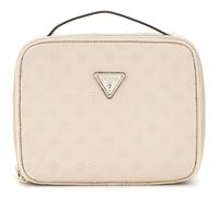 GUESS Wilder Travel Cosmetic Organizer Case Bone