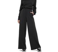 Guess Pantaloni da donna Olympe a gamba larga Nero