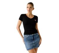 Guess T-Shirt Mini Triangle Donna Nero – Maniche corte – Taglia S