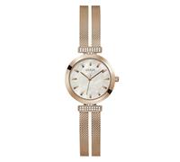 GUESS Womens 12 mm Array MOP Dial Steel Analog Watch - GW0471L3, oro rosa