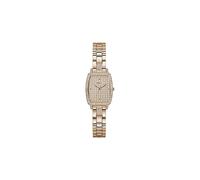 Guess Women's 25mm Watch - Gold Tone Bracelet Champagne Dial Gold Tone Case