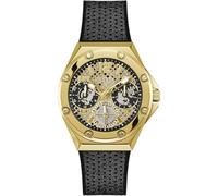 Guess Women's 40mm Watch - Multi-Color Strap Multi Dial Iridescent Case