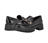 GUESS Almost, Mocassino Donna, Nero 002, 37.5 EU