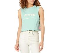 GUESS Women's Dalya Tank Top, Robin Egg Blue