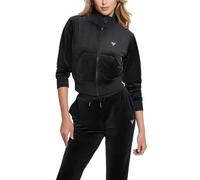 Guess Felpa Con Zip Couture V3BQ22KBXI2 Nero S