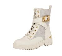 GUESS Women's Gworana Combat Boot, Dove 150, 6.5 UK