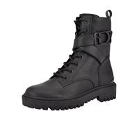 GUESS Women's Orana Combat Boot, Black, 10