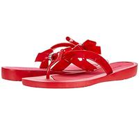 GUESS Women's Tutu Flip-Flop, Red Multi, 10