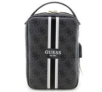 GUESS WONDEE - Borsa da viaggio da donna con porta di ricarica USB integrata, goditi la moda come stile di vita con questa borsa organizer per gadget, regalo originale per donna, grigio, one size,
