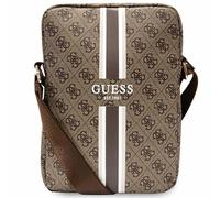 GUESS WONDEE - Custodia per tablet da donna con capacità fino a 10 pollici, goditi la moda come stile di vita con questa borsa organizer per gadget, regalo originale per donna, marrone e, Marrone e