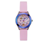 Guess Wonderlust - Orologio da polso da donna, Mini, in silicone, multicolore, cinghia