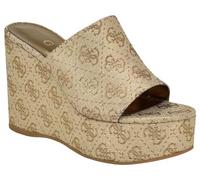 GUESS Yenise, Sandali con Zeppa Donna, Oro 710, 38 EU