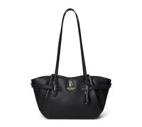 GUESS Yesba Girlfriend Shoulder Satchel, Borsa a Tracolla Donna, Nero, Taglia Unica
