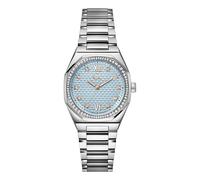 Guess Z25003L7MF Women's Quartz Analog Watch with Stainless Steel Strap, Silver