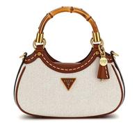 GUESS Zabry Mini Bamboo Satchel Cognac