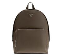 GUESS zaino Certosa Saffiano Eco Backpack Brown Shitake grigio talpa