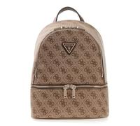 GUESS zaino Follie Travel Small Backpack Latte Logo beige