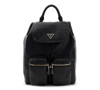 GUESS zaino Manhattan II Flap Backpack Black Logo