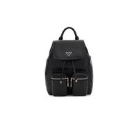 GUESS zaino per il tempo libero Manhattan II Flap Backpack Black nero