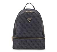 GUESS zaino per il tempo libero Adrian Logo Backpack Coal Logo grigio scuro