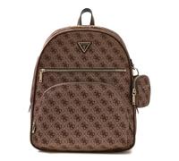 GUESS zaino per il tempo libero con scomparto per laptop Adrian Small Backpack Latte Logo beige