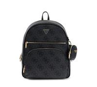 GUESS zaino per il tempo libero con scomparto per laptop Power Play II Tech Backpack Coal Logo grigio scuro