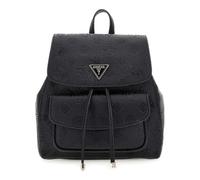 GUESS zaino per il tempo libero Cresidia II Flap Backpack Black Logo nero