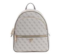 GUESS zaino per il tempo libero Manhattan II Backpack Dark Taupe Logo grigio talpa