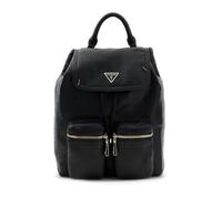 GUESS zaino Manhattan II Flap Backpack Black Logo