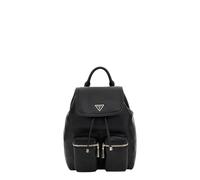GUESS zaino per il tempo libero Manhattan II Flap Backpack Black nero