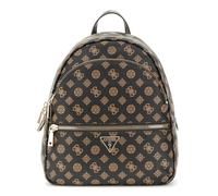 GUESS Manhatten II Large Backpack L Mocha Logo