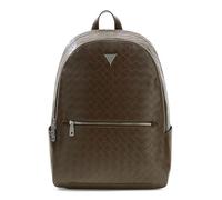 GUESS zaino per laptop con scomparto per laptop Torino Backpack Dark Olive marrone