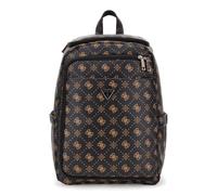 GUESS zaino Silia U-Zip Backpack Espresso Logo