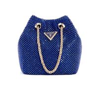 GUESS borsa da sera Zalina Pouch Sapphire