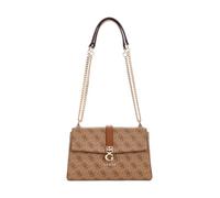 GUESS borsa a tracolla Zamira Convertible Xbody Flap Bag Latte Logo