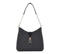 Guess Borsa a Spalla Donna Zamira Hobo con Logo Colore Carbone