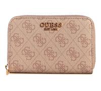 GUESS borsa Zamira Medium Zip Around Wallet Orchid Logo