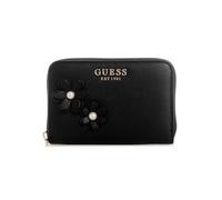 GUESS Zaria - Portafoglio medio con zip, colore: nero, nero, taglia unica