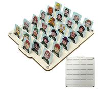 Guessing Who Game, Parent Child Interactive Family Board Game, 5.31x4.92 Inches Fun Classic Educational Activity, Enhances Logical Thinking for Kids, Boys, Girls, Home Fun